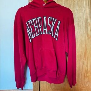 Nebraska Red Pullover Hoodie